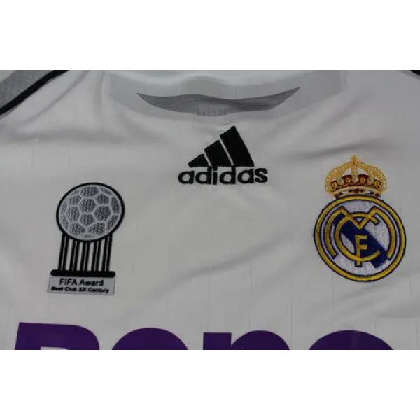 Camisa retro Adidas Real Madrid 2006 2007 I jogador 
